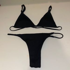 Black Bikini Set Size: Small